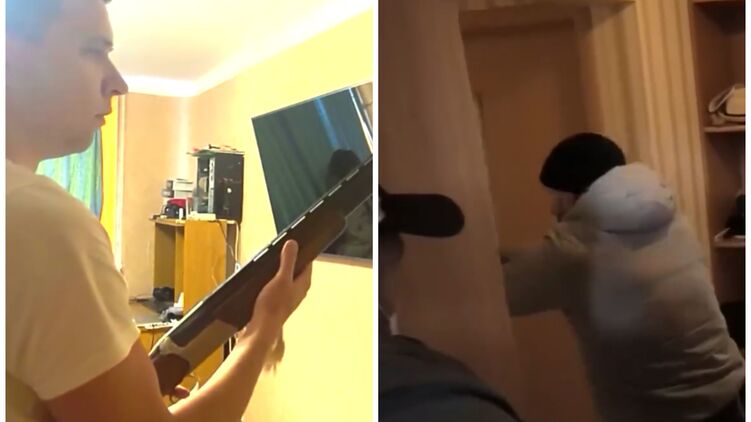 Стрельба в Минске. Коллаж