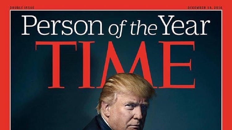 Журнал Time назвал Дональда Трампа