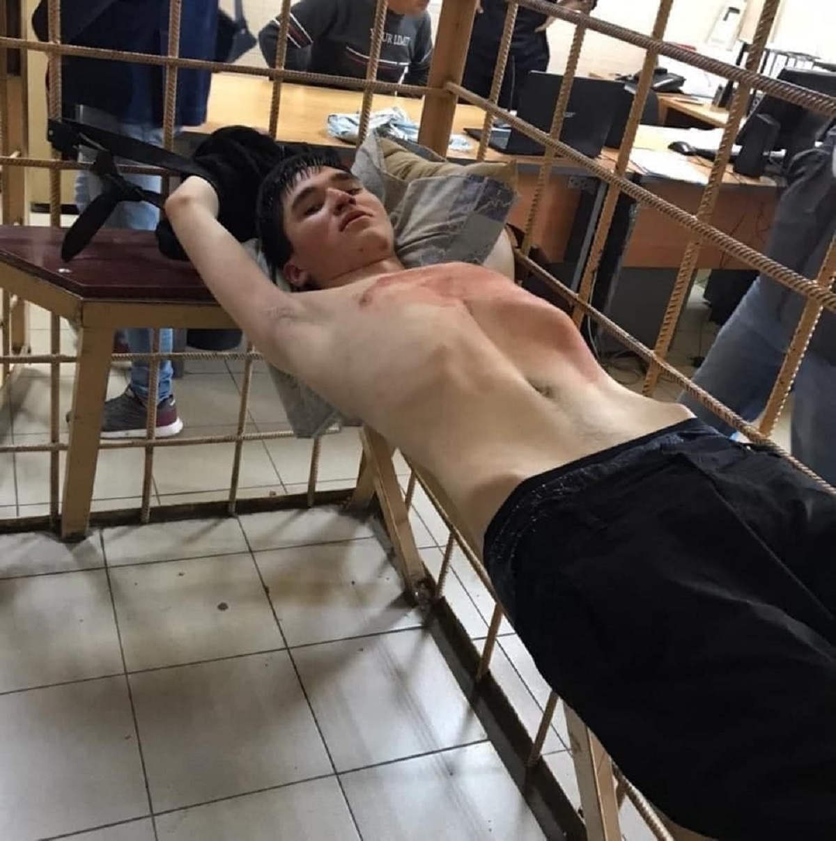 Казанский стрелок Ильназ Галявиев на первом допросе