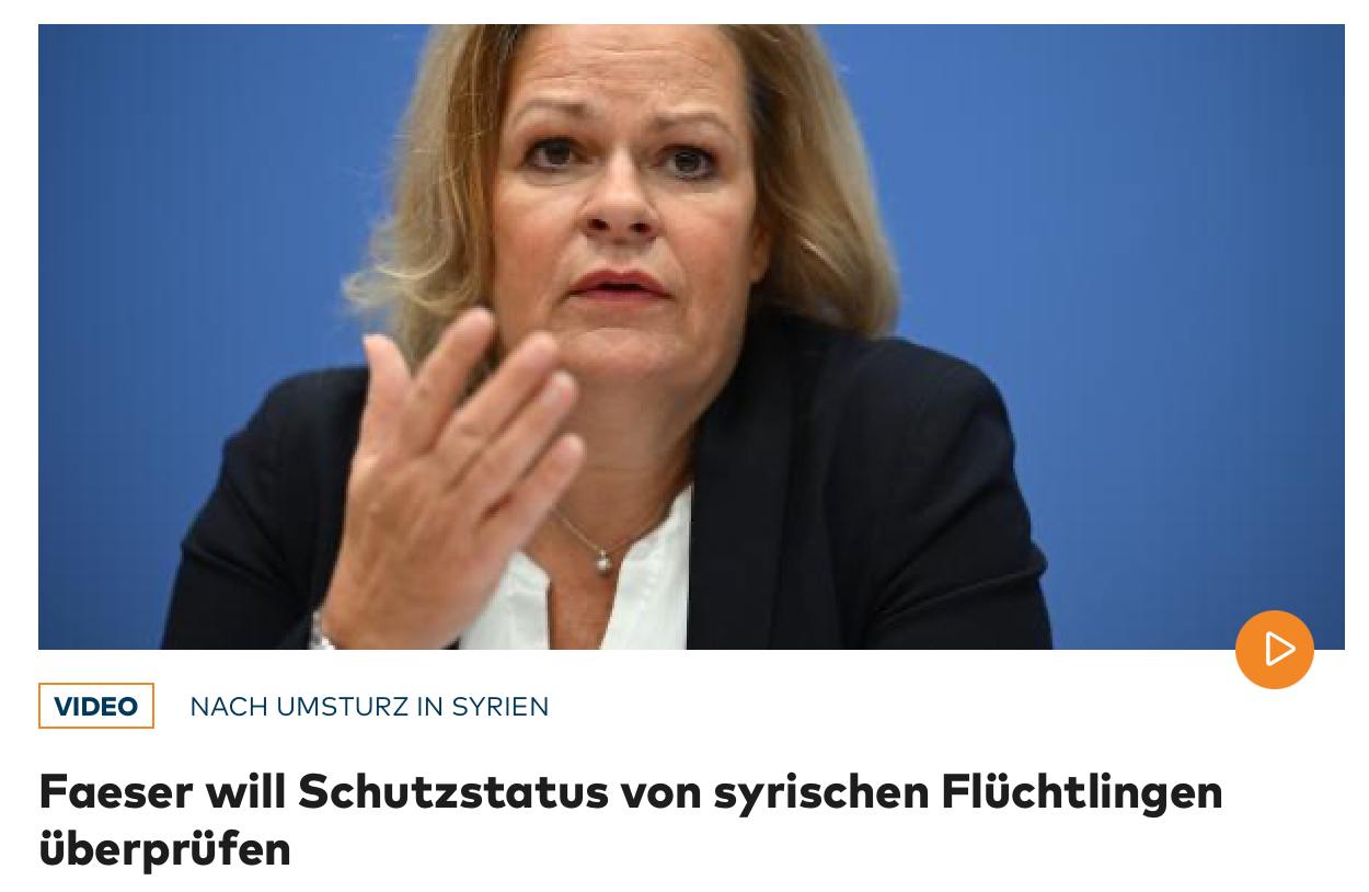Снимок заголовка на welt.de